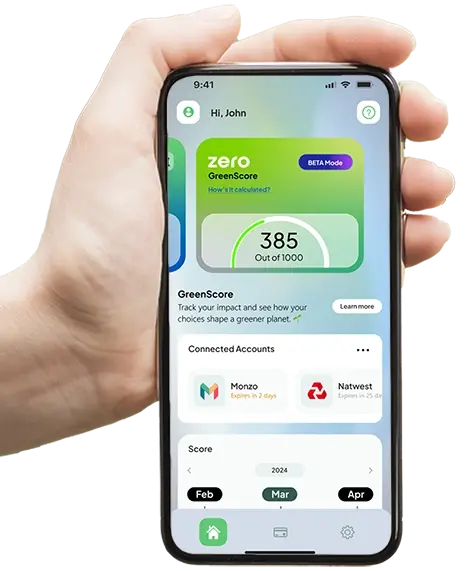GreenScore on iPhone